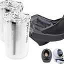 Replacement Waste Drawer Liners Compatible with Litter Bag Robot 3 4, 120 Count Waste Bags, 9-11 Gallons