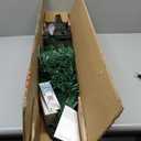 3 ft. Pre-Lit Fiber Optic Artificial Christmas Tree with Multi-Color Lights Snowflakes