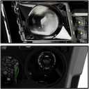 Spyder (xTune) Dodge Ram 09-18 1500~3500 LED DRL/Halogen Projector Headlights - Low Beam-H7(Included) ; High Beam-H7(Included) ; Signal-LED - Chrome