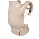 Baby Tula Linen Toddler Carrier 25-60 lbs, Adjustable Ergonomic Carrier w/Multiple Front & Back Carry Positions - Plant-Based Fabric - Supportive, Hypoallergenic, Breathable Design - Sand (Tan)
