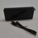 ORIA Digital Alarm Clock for Bedroom, LED Alarm Clock with Large Display, Rechargeable Desk Clock with Date, Adjustable Volume Brightness, Snooze, Type-C Port, for Home Office Living Room