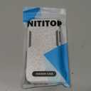 Case for iPhone 16 Plus White Cheetah Light Gray | Leopard Pattern, Heavy Duty, Tough Rugged, Full Body Protection, Shockproof, Protective, Women Girls Case