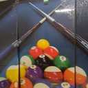 KREATIVE ARTS Large 3 Pieces Canvas Prints Cool Billiards Ball Pool Snooker Printed Painting Canvas Wall Art Picture Home Décor for Bar Art Stretched and Framed Ready to Hang 16x32inchx3pcs