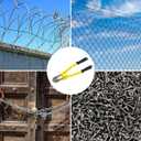 DOWELL14" Bolt Cutter, Small Mini Bolt Cutter for Wire with Soft Rubber Grip, Chrome Molybdenum Steel Blade (14")