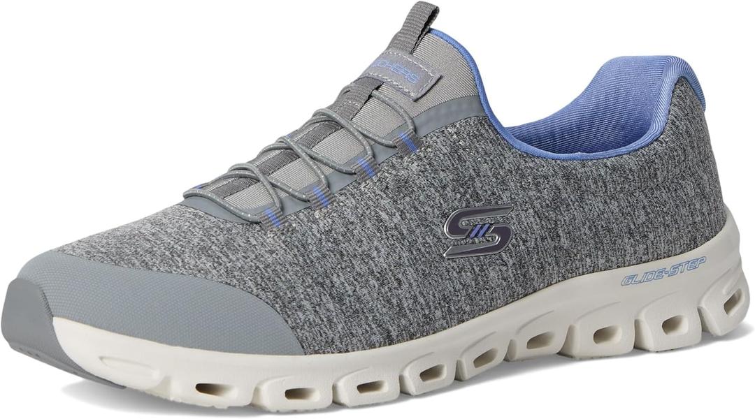 Skechers Women's Glide-Step-Persistence Sneaker (8, Gybl)