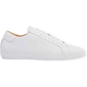 Ace Marks Mens LoPro Fashion Dress Sneakers Casual Shoes for Men (5, White (Whitesole))