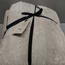 EVERGRACE Velvet Quilt Set Queen Size, Luxurious Soft Striped Channel Bedding Set, Lightweight Velvet Comforter for All Season, Oversized Bedspread Coverlet with 2 Matching Shams, Beige