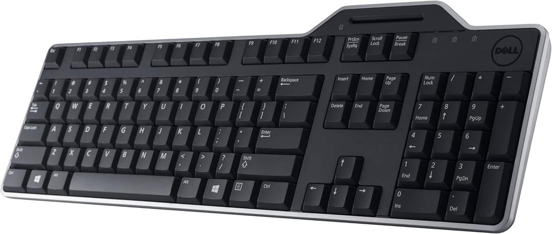 Dell KB813 Black USB English Keyboard with Smart Card Reader-3WPNC