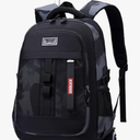 Camo Rolling Backpack for Boys Girls Backpack with Wheels Wheeled Bookbag Kids Roller School Bag Black