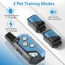 Dog Training Collar for 2 Dogs, Waterproof Dog Training Collar with Remote, 3 Training Modes, Rechargeable Electric Training Collar for Large Medium Small Dogs