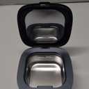 Voraiya Rechargeable Ultrasonic Retainer Cleaner, Portable Retainer Cleaner Machine, 52kHz Retainer Cleaner for Dentures, Night Guards, Mouth Guards, 166ml Dental Cleaning Pod with Mirror,3 Modes