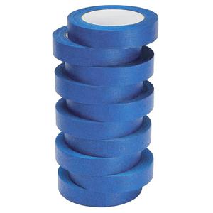 Lichamp 6-Piece Blue Painters Tape 1 inch, Blue Masking Tape Bulk Multi Pack, 1 inch x 55 Yards x 6 Rolls (550 Total Yards)