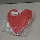 Valentines Day Decorations Heart Picks, 12pcs 9"7.5" Large Valentine Tree Ornaments, Pink Red White Floral Picks for Wedding Anniversary Engagement Office Garlands Mantels Table Home Decor (Unpatterned)