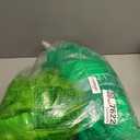 Halloween Costumes Adult Men Green Santa Costume, 8Pcs Furry Santa Suit Funny Christmas Santa Outfit (Large)