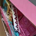 Dolls House for Girls Toys, 4 Stories 10 Rooms Dollshouse with 2 Princesses Slide Accessories, Playset for Toddler Playhouse Gift for for 3 4 5 6 7 8+ Year Old Girls Toys