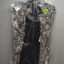 R&M Richards Women's Plus Size Wild & Graceful Ensemble, Black/Taupe/Rust 18W