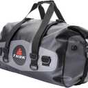 Tusk Dry Duffel Bag Medium (33 Liters) Top Load Black/Grey