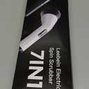 HOTO Cordless Electric Spin Scrubber, IPX7 Full Body Waterproof Bathroom Cleaning Brush, Max 22 in-lb, Shower Scrubber Brush with Long Handle, 6 Brush Heads, Power Scrubber for Bathroom, Floor, Tile