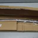 Mcrbeay Curved Shower Curtain Rod, Stainless Steel, Adjustable 40-72 inch