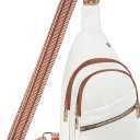 Xsecnua Crossbody Sling Bag Small Sling Backpack, Cross Body Bag Chest Bag for Women Men Travel Hiking Daypack
