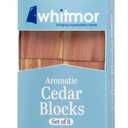 X WHITMOR AROMATIC CEDAR BLOCKS-S/8
