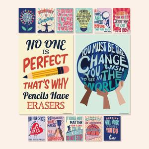 Set of 13 Classroom Posters "(267)"