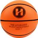 Official Silent Basketball Size 7 (29.5"),Dribble Dream Upgraded Indoor Basketball & Quiet Bounce Dunk Airless Ball with Box (Orange)