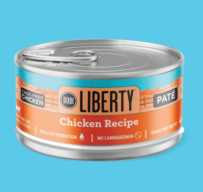 Liberty® Wet Food for Cats – Chicken Paté Recipe, Case of 24