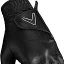 Callaway Golf Opti Color Glove (Worn on Left Hand (Black, L)