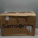 Samsonite Freeform Hardside Carry-On Luggage with Spinner Wheels - Hardshell Suitcase - TSA, Airline-Approved - Expandable Hard Shell, Smooth Rolling Wheels for Lightweight Travel - White/Grey