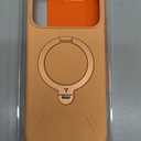 TORRAS Q3 Silicone for iPhone 17 Pro Max Case Stand, Fit for MagSafe, Liquid Silicone Soft Cozy Grip, 360 Spin Magnetic Stand, Camera Control, Protective Case for iPhone 17 Pro Max, 
Pastel Orange