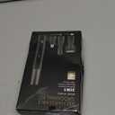 RUIM Electric Nose Hair Trimmer for Women, 4-in-1 Painless Facial Grooming Kit with Eyebrow Trimmer, Nose & Ear Trimmer, Facial Shaver - USB-C Rechargeable, Waterproof, LED Display (Purple)