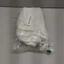 Air Conditioner Cover Indoor, AC Covers for Inside Window AC Unit Cover with Reinforced Elastic String, Double Insulation, 25"x18"x3.5" Cream White