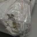 Pinch Pleated Curtains 102 Inches Long for Living Room Track System Semi Sheer Drapes Light Filtering Pinch Pleat Linen Curtains Neutral Cream Beige White Pleated Window Drapes with Hooks Clips