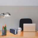 2 x Della Gao Small Pencil Case Pencil Pouch (DarkBlue-02RH)