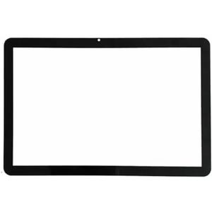 Front Touch Screen Panel Glass Lens Cover (Without LCD Display Digitizer) Replacement Compatible with Vortex BTAB10 10.1 inch (Black)