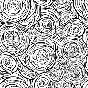 Modern Black and White Rose Floral Mosaic Flower Geometric Peel and Stick Wallpaper Easy Peel Off Contact Paper Stick on Adhesive Wall Paper for Bathroom Waterproof Renter Friendly, 2 Pack