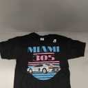 Miami 305 Vintage Florida City Beach 80s Men Women Boys Girl T-shirt, S