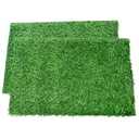 LOOBANI Dog Grass Pee Pads, Artificial Dog Grass Pads for Potty Tray, Fake Grass for Dogs to Pee On, Outdoor Indoor Pee Grass for Dog Potty(14*18 inch)