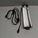 Upgraded T5 UVB Reptile Light, 10.0 UVB 8W German Made Fluorescent Lamp and Fixture Kit, for Desert-Dwelling Reptiles, Bearded Dragon,Tortoise, Snake, Strip Linear UVB Lamp Bulb,12 Inch