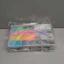 28000 Pcs/Box Nail Art Rhinestones,28 Colors 3mm Flat-Bottomed Round Nail Rhinestones Glitter Crystal Gem Rhinestone,DIY Decoration Accessories