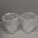 Daunton Vintage Hardwired Wall Sconce Set of 2, No Battery/Rechargeable! Black & Gold Bathroom Light with Clear Glass Shade, G9 Bulb Fixture for Mirror/Bedroom, Brass Wall Decor Lighting