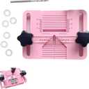 DZHPSRSZ Polymer Clay Earring Making Kit with Drill Guide, Polymer Clay Tools, Perfect DIY Starter Set for Jewelry Crafts