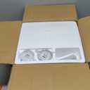 VEWEET, Series Fiona, 30-Piece Dinnerware Sets for 6, White Dishes Set with Black and Gray Stripes, Porcelain Dinner Set Including Dessert Plates, Soup Plates, Dinner Plates, Cups & Saucers