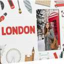 London Gifts for Couples, Honeymoon Picture Frame for Women, 4x6 Inch Photo