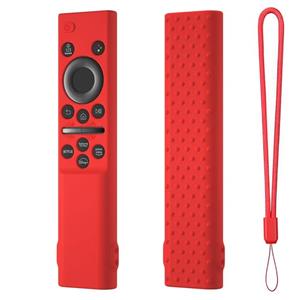 Hi Color Remote Cover for Samsung BN59-01388 BN59-01393 Silicone Remote Case Protective Sleeve (red)