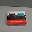 Diswoe Upgraded Wireless Controller for Switch/Lite/OLED/Switch 2 Pro Controller for Switch Remote Joystick Gamepad Supports Wake up, Gyro Axis, Turbo, Dual Vibration and Screenshot Function (Black)