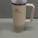 STANLEY Quencher ProTour Flip Straw Tumbler with Leakproof Lid | Built-In Straw & Handle | Cupholder Compatible for Travel | Insulated Stainless Steel Cup | BPA-Free (30 Ounces, Rose Quartz)