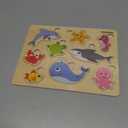 QUOKKA Wooden Puzzles for Toddlers Ages 1-3-5  Animal Peg Puzzles for Kids 2-4 Years Old  Set of 3 Wood Learning Travel Toys for Children  Gift Educational Game for Boys and Girls