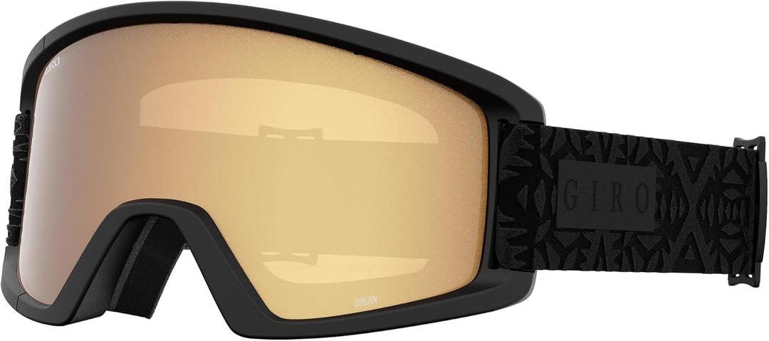 Giro Dylan Ski Goggles - Snowboard Goggles for Women & Youth (One Size, Black Flake)
